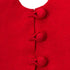 Cream Reindeer on Red Christmas Tree Skirt in Hand Felted Wool - 60"/72" - ARCADIA HOME